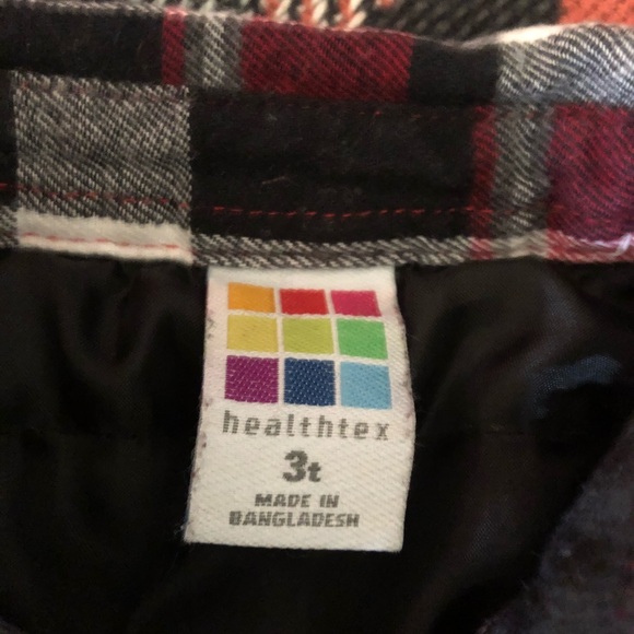 HEALTHTEX YOUNG BOYS LINED SHIRT EUC - Picture 3 of 3